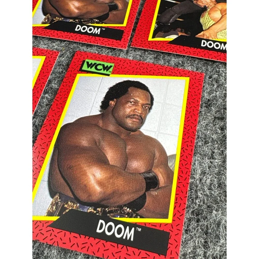WCW Doom Wrestling Trading Cards Set - 1991